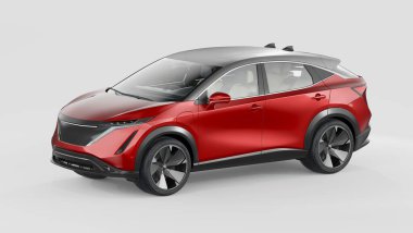 Markasız bir SUV 'un 3 boyutlu görüntülemesi