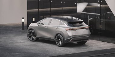 Markasız bir SUV 'un 3 boyutlu görüntülemesi