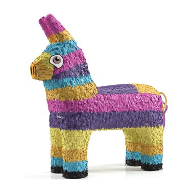 Bir pinatanın 3D canlandırması