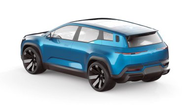 Markasız bir SUV 'un 3 boyutlu görüntülemesi