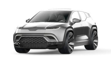 Markasız bir SUV 'un 3 boyutlu görüntülemesi