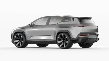 Markasız bir SUV 'un 3 boyutlu görüntülemesi