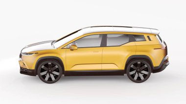 Markasız bir SUV 'un 3 boyutlu görüntülemesi