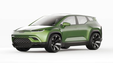 Markasız bir SUV 'un 3 boyutlu görüntülemesi