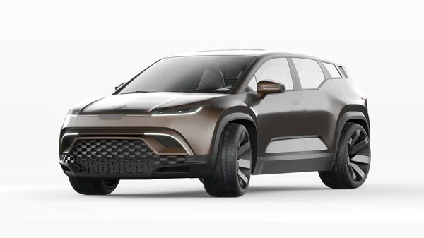 Rendering Suv Generico Senza Marchio — Foto Stock