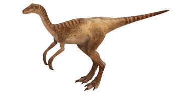 Tarih öncesi bir dinozorun gerçekçi tasviri