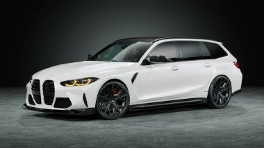 Markasız, jenerik konsept bir arabanın 3 boyutlu çizimi