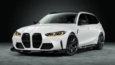 Markasız, jenerik konsept bir arabanın 3 boyutlu çizimi