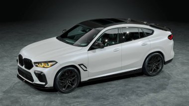 Markasız bir SUV 'un 3 boyutlu görüntülemesi