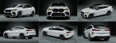 Markasız bir SUV 'un 3 boyutlu görüntülemesi