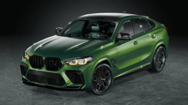 Markasız bir SUV 'un 3 boyutlu görüntülemesi