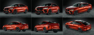 Markasız bir SUV 'un 3 boyutlu görüntülemesi