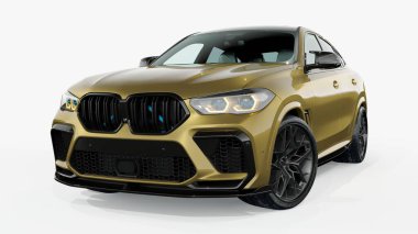 Markasız bir SUV 'un 3 boyutlu görüntülemesi