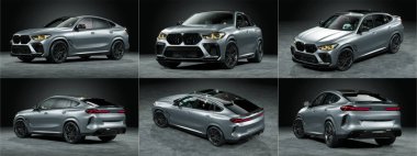 Markasız bir SUV 'un 3 boyutlu görüntülemesi