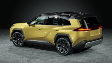 Markasız bir SUV 'un 3 boyutlu görüntülemesi