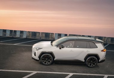 Markasız bir SUV 'un 3 boyutlu görüntülemesi