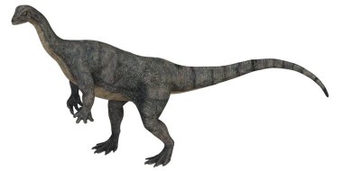Realistic depiction of a Plateosaurus dinosaur