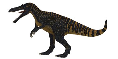 Kükreyen etobur bir dinozor tasviri