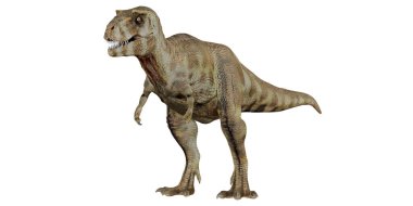 Karmaşık detaylarla gerçekçi dinozor çizimi.