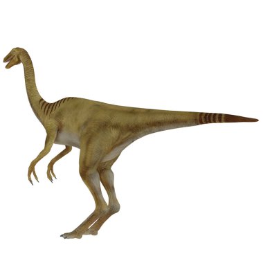 Illustrative dinosaur rendering in profile view.