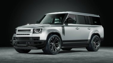 Markasız, jenerik konsept bir arabanın 3 boyutlu çizimi