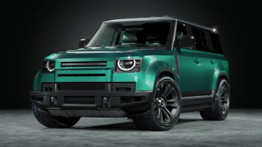 Markasız bir SUV 'un 3 boyutlu görüntülemesi