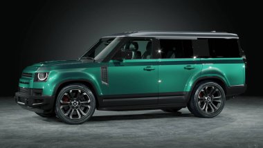 Markasız bir SUV 'un 3 boyutlu görüntülemesi