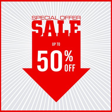 Alışveriş ve indirim illüstrasyonları