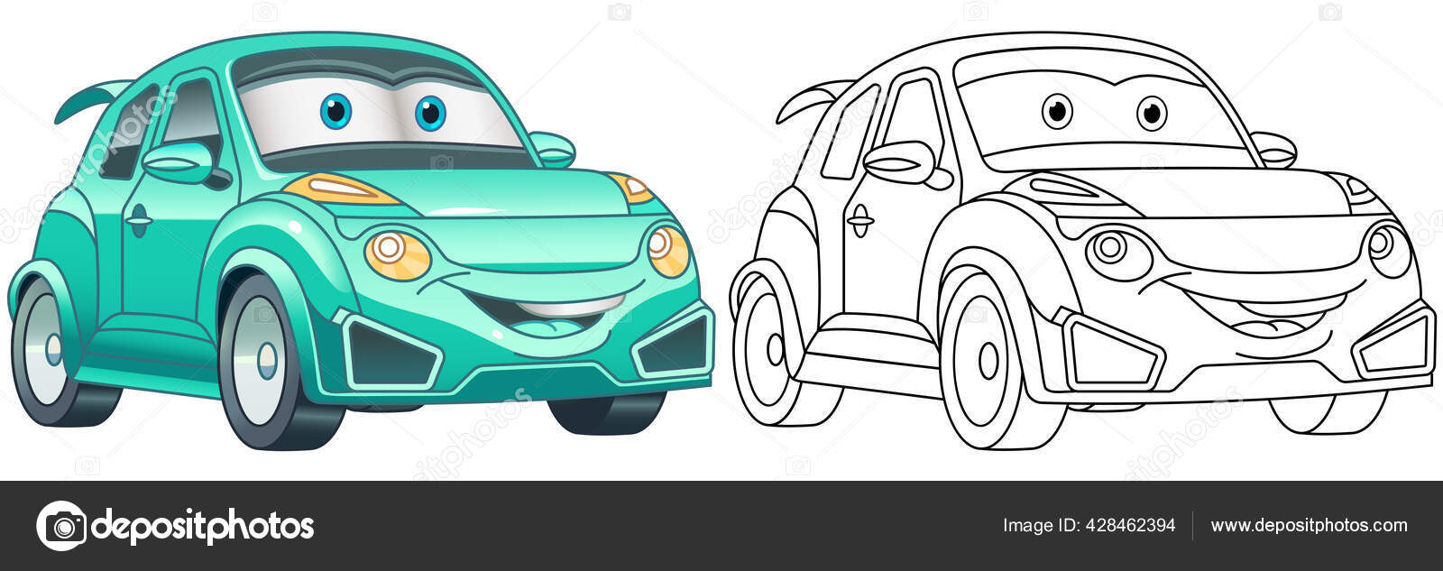 Desenho de Carro de brinquedo para Colorir - Colorir.com