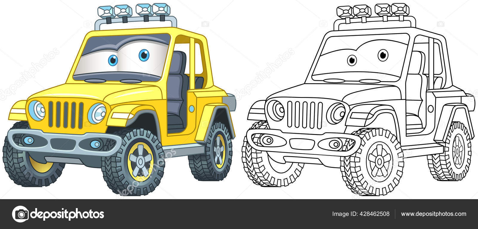 Desenho de Carro de brinquedo para Colorir - Colorir.com