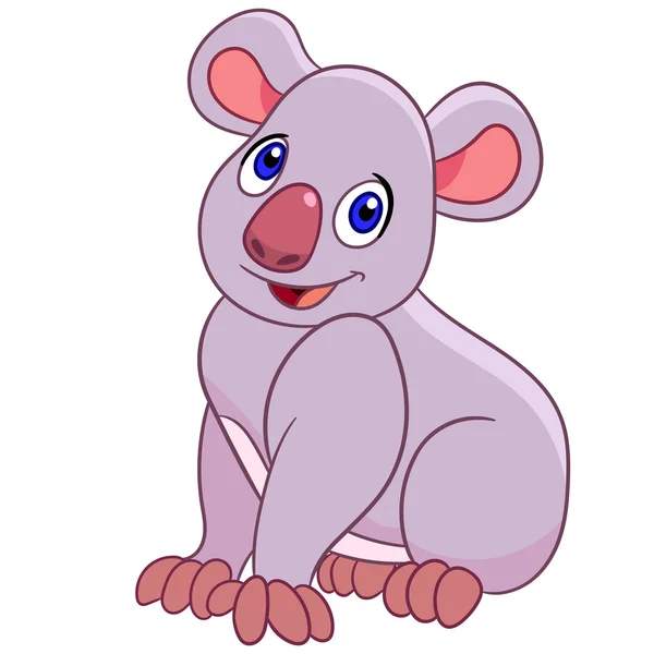 Lachende koala — Stockvector