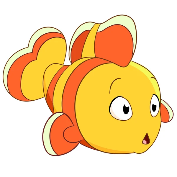 Clownfish mignon — Image vectorielle