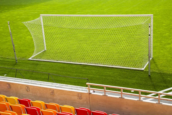 View of a soccer field. — Stock Photo, Image