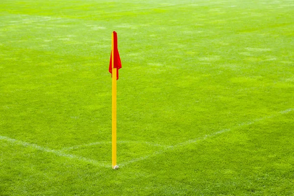 View of a soccer field.