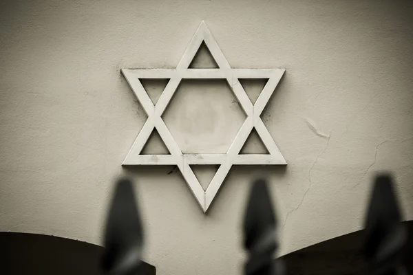 Symbol of Jewish star. — Stock Photo, Image