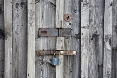 Anahtar kilit kapı.