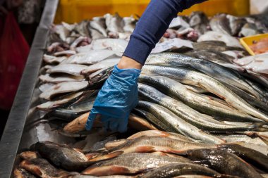 Balık pazarı, Balık ahır içinde belgili tanımlık çarşı.