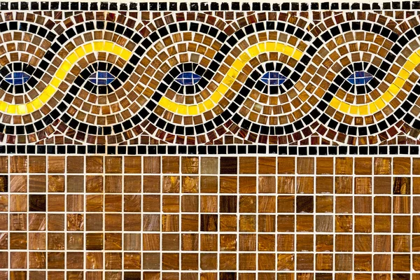 Mosaicos com ornamento — Fotografia de Stock