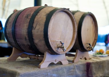meşe şarap fıçıları