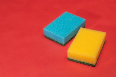 Ev ve banyo temizleme süngeri..