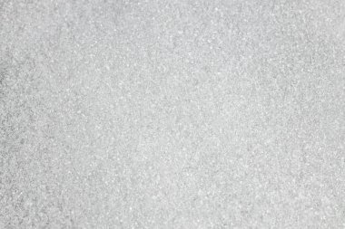 Granüllü ve tatlı, rafine beyaz şeker fotoğraf