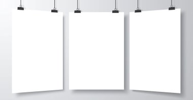 Boş boş poster seti