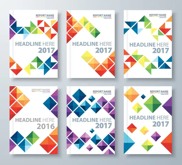 Soyut renkli üçgen arka plan ayarlamak.