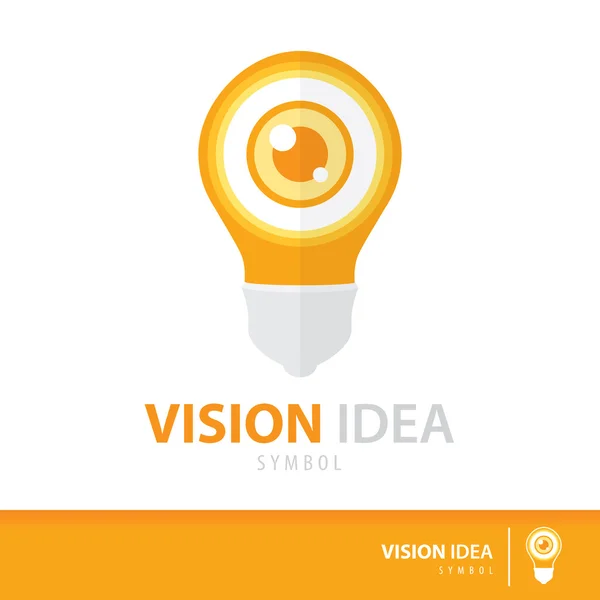 Idea de visión — Vector de stock