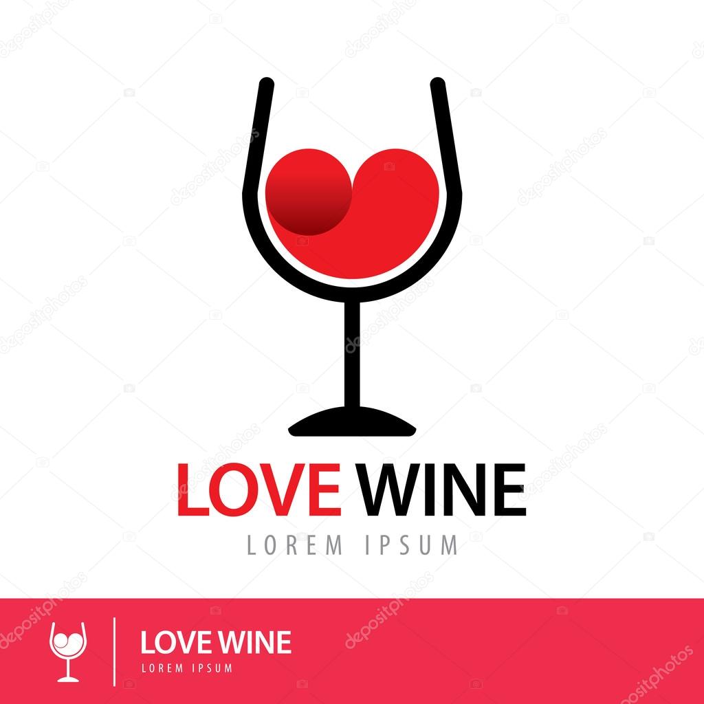 Love wine logo