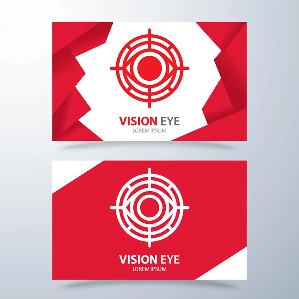 Vision Auge Symbol-Symbol — Stockvektor