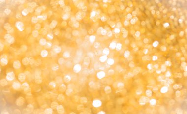 Soyut altın bokeh arkaplanı