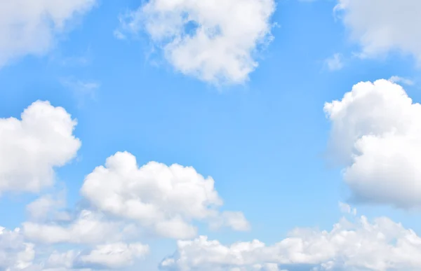 Blue sky with cloud  background — Stock Photo, Image