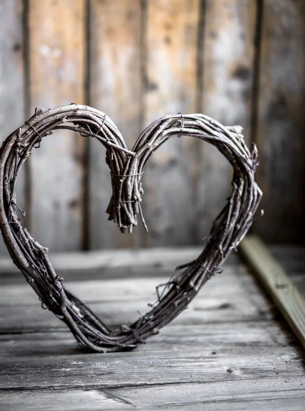 Valentines day rustic ornament — Stock Photo, Image