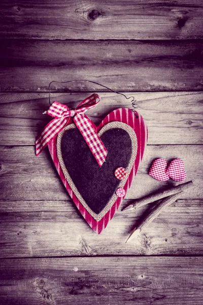 De dag van Valentijnskaarten ornamenten — Stockfoto
